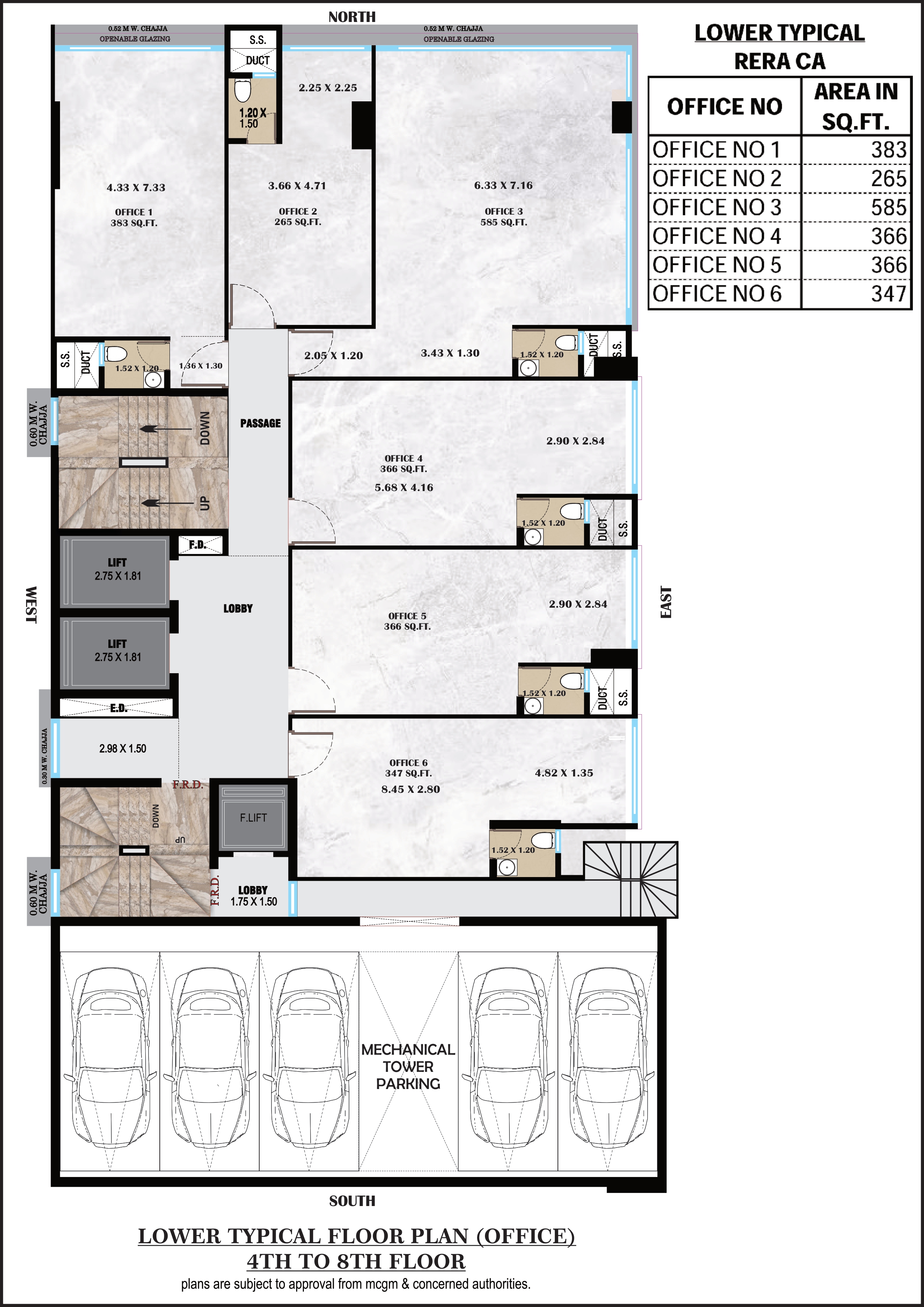 Upper Floor without Plan